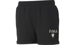 Puma Alpha Shorts szorty dla dziewczynek Black 581402 01
