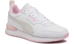 Buty młodzieżowe Puma R78 SL Jr White Pink 374428 04