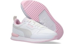 Buty młodzieżowe Puma R78 SL Jr White Pink 374428 04