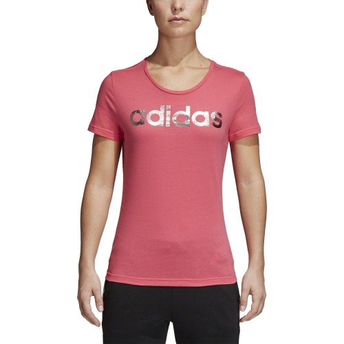 Bluzka Adidas Foil Linear Pink CV4568