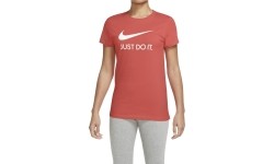 Koszulka damska Nike NSW Tee JDI Slim, koralowa CI1383 814