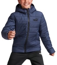 Kurtka młodzieżowa Puma Ess Hooded Padded Navy 670559 06