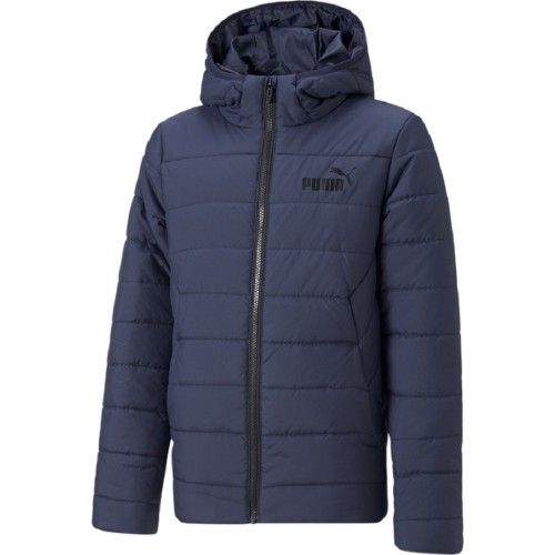 Kurtka młodzieżowa Puma Ess Hooded Padded Navy 670559 06