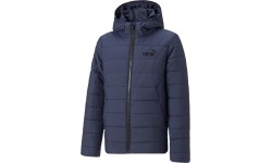 Kurtka młodzieżowa Puma Ess Hooded Padded Navy 670559 06
