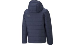 Kurtka młodzieżowa Puma Ess Hooded Padded Navy 670559 06