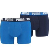 Bokserki męskie Puma Basic Boxer, niebieskie