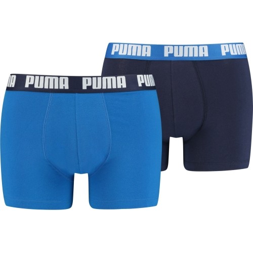 Bokserki męskie Puma Basic Boxer, niebieskie