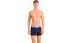 Bokserki męskie Puma Basic Boxer, niebieskie