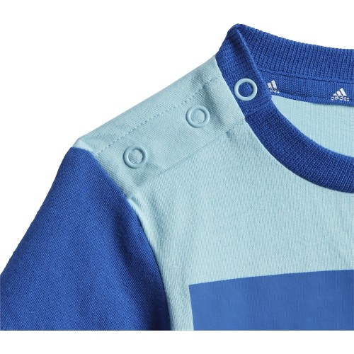 Dres dziecięcy Adidas I Bl T Set Blue GN3928