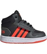 Buty dziecięce Adidas Hoops Mid 2.0 I czarne GZ7780