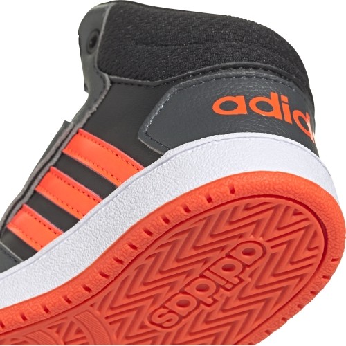 Buty dziecięce Adidas Hoops Mid 2.0 I czarne GZ7780