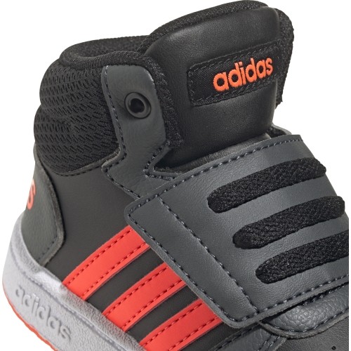 Buty dziecięce Adidas Hoops Mid 2.0 I czarne GZ7780
