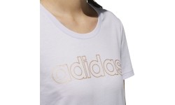 Bluzka damska Adidas W E Branded T, fioletowa