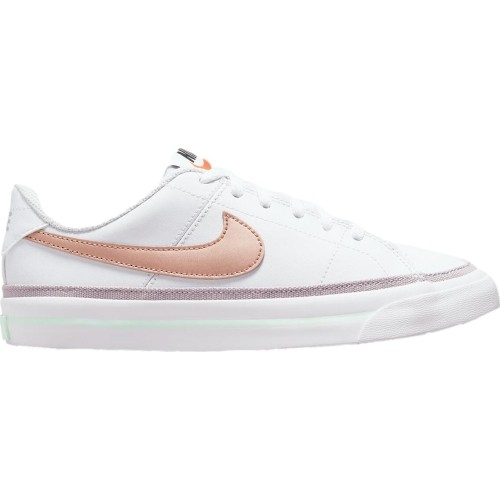 Buty młodzieżowe Nike Court Legacy białe DA5380 112
