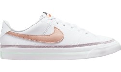 Buty młodzieżowe Nike Court Legacy białe DA5380 112