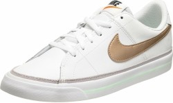 Buty młodzieżowe Nike Court Legacy białe DA5380 112