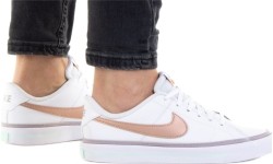 Buty młodzieżowe Nike Court Legacy białe DA5380 112