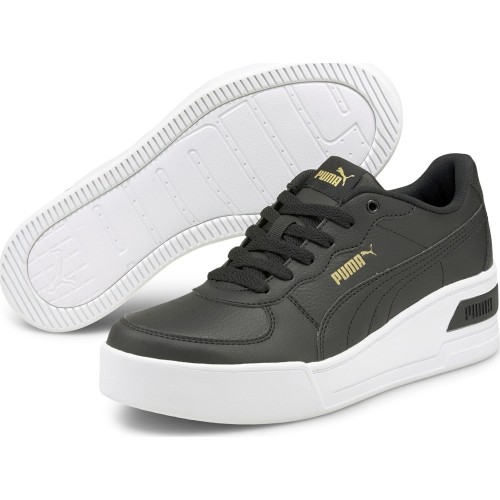 Puma Skye Wedge buty damskie Black White 380750 02