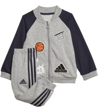 Dres dziecięcy Adidas I Coll Mix Ts1 szary GE0018