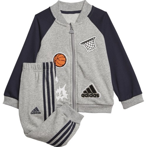 Dres dziecięcy Adidas I Coll Mix Ts1 szary GE0018