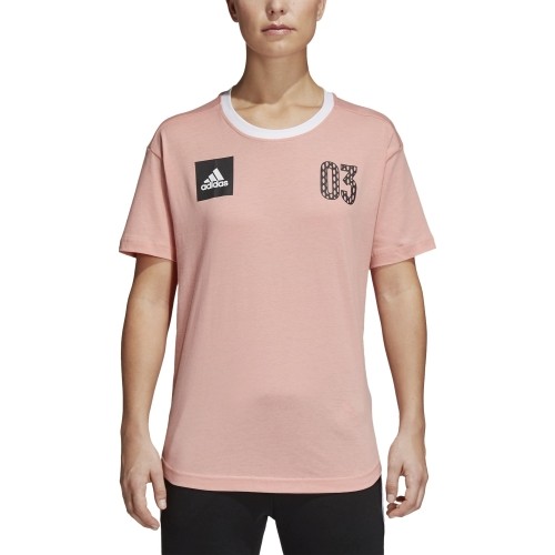 Bluzka Adidas Number 03 Pink Black CV4581