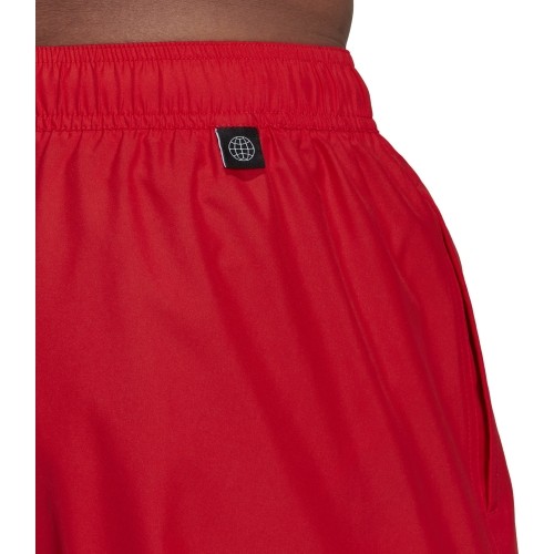 Szorty kąpielowe męskie Adidas Mid3s Clx Sl Red HA0400