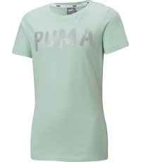 Koszulka dziewczęca Puma Alpha Tee G miętowa 581360 32