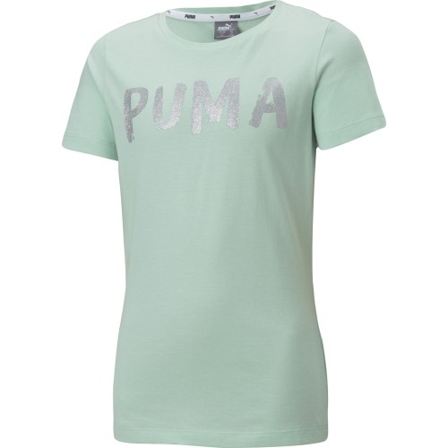 Koszulka dziewczęca Puma Alpha Tee G miętowa 581360 32
