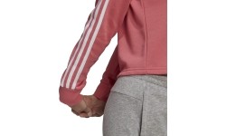 Bluza damska Adidas W 3S FT Cro Hoodie, różowa GM5585