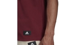 Koszulka męska Adidas M Fi 3s Tee Bordeaux HC5242
