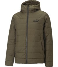 Puma Striukė Vyrams Ess Hooded Padded Jacket Khaki 848938 62