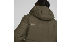 Puma Ess Hooded Padded kurtka męska, khaki 848938 62