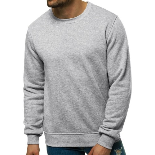 J.Style Džemperis Vyrams Fleece Light Grey 68B2001-2