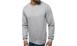J.Style bluza męska Fleece Light Grey 68B2001-2