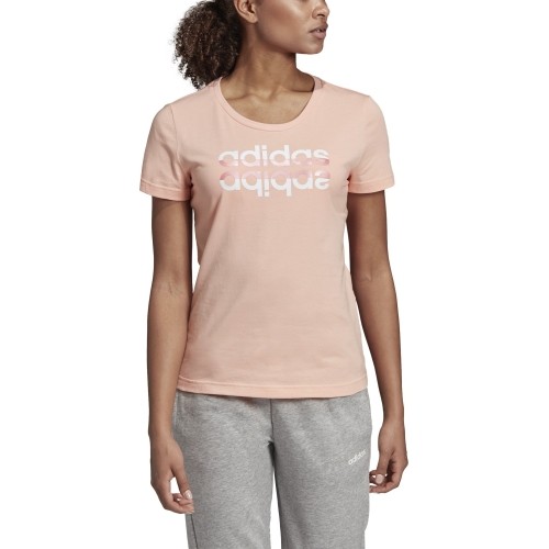 Bluzka Adidas W Grfx Spcl 1 różowa