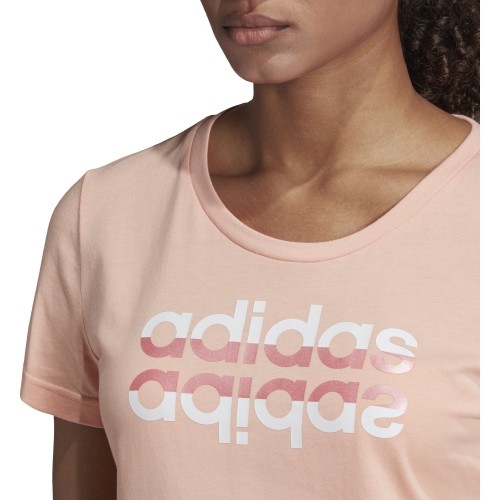 Bluzka Adidas W Grfx Spcl 1 różowa