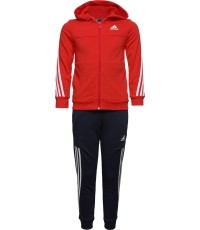 Adidas B Cotton TS dres młodzieżowy niebiesko-czerwony HU1547