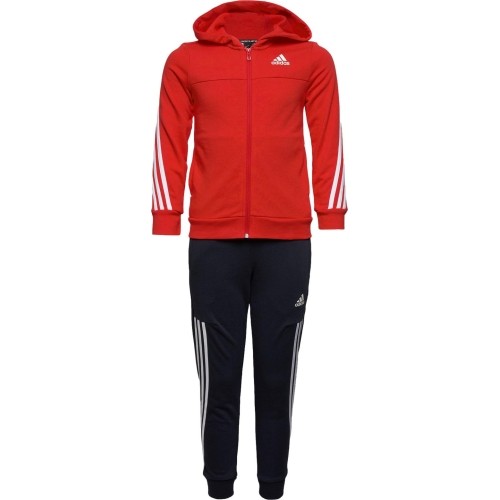 Adidas B Cotton TS dres młodzieżowy niebiesko-czerwony HU1547