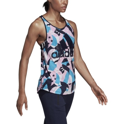 Adidas Palaidinė W Sid Tank Aop Multicolor