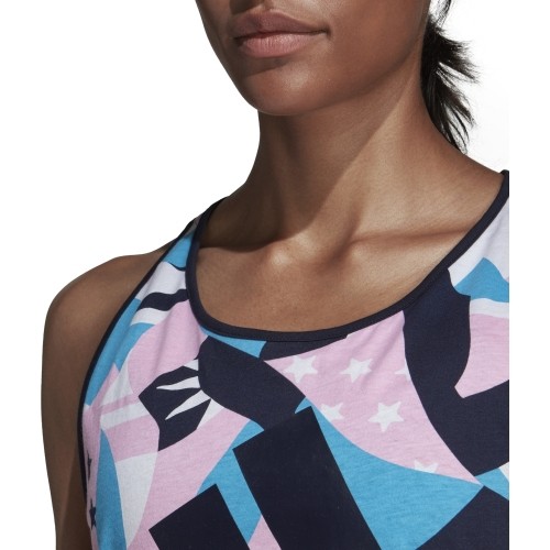 Koszulka Adidas W Sid Tank Aop Multicolor DP2378