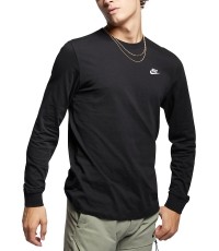 Koszulka męska Nike M NSW Club Tee-LS Black