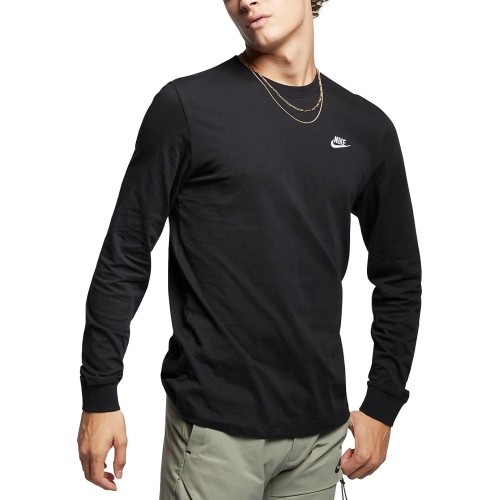 Koszulka męska Nike M NSW Club Tee-LS Black