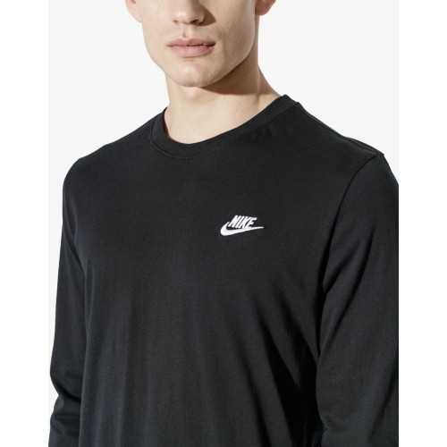 Koszulka męska Nike M NSW Club Tee-LS Black