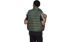 Kamizelka męska Adidas Ess Down, zielona, HK4650
