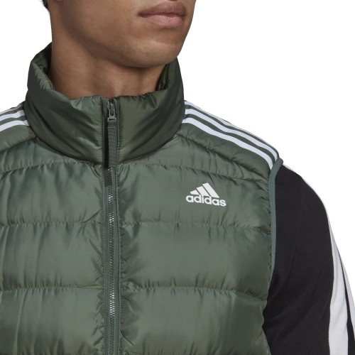 Kamizelka męska Adidas Ess Down, zielona, HK4650