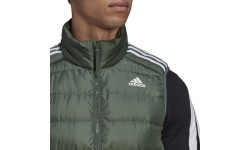 Kamizelka męska Adidas Ess Down, zielona, HK4650