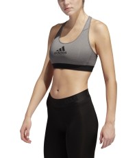 Sportowy biustonosz damski Adidas Drst Ask Bra Grey GH4787
