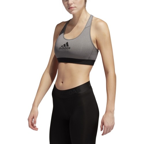Sportowy biustonosz damski Adidas Drst Ask Bra Grey GH4787