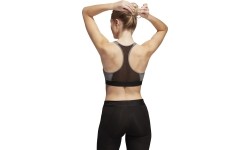 Sportowy biustonosz damski Adidas Drst Ask Bra Grey GH4787