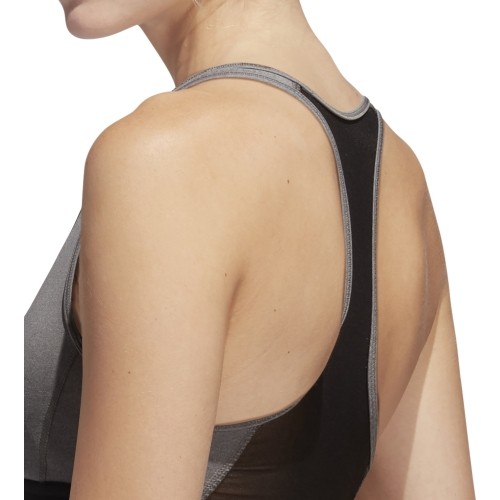 Sportowy biustonosz damski Adidas Drst Ask Bra Grey GH4787